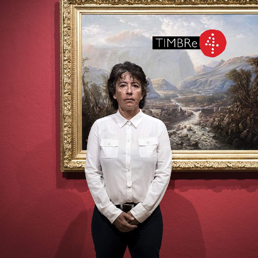 Gardien Party, de Valérie Mrejen y Mohamed El Khatib. Con 10 guardias del museo