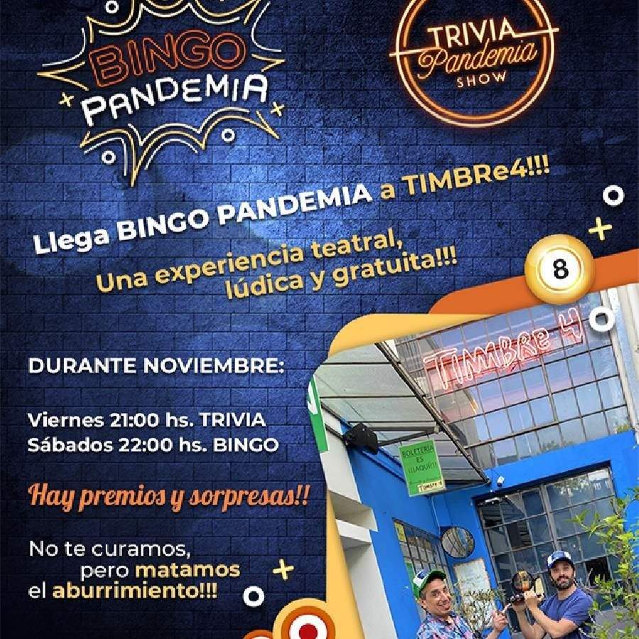 Bingo Pandemia, una experiencia lúdica, teatral y participativa 